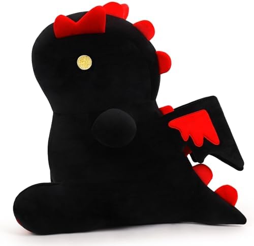 MIAOHAHA Funny Dinosaur Plush Pillow for Kids