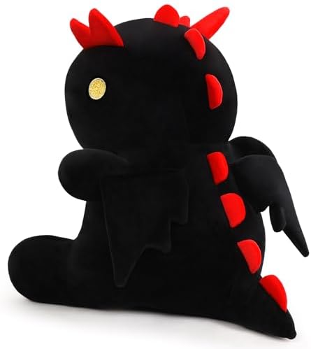 MIAOHAHA Funny Dinosaur Plush Pillow for Kids