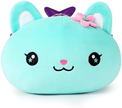 Onsoyours 12 Inch Cute Kitten Mermaid Plush Pillow