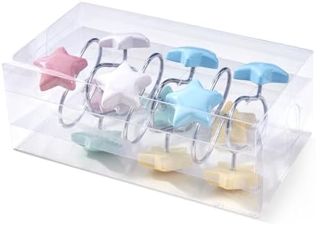 Stylish Star Shower Curtain Hangers