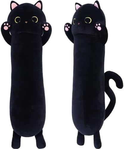 Big Cat Pillow Long Plush Body