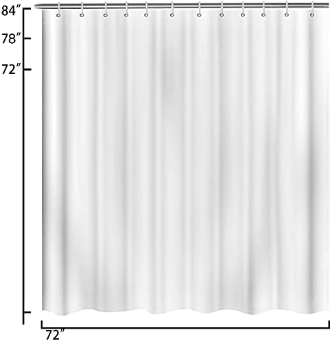 100 polyester 72x72 vibrant shower curtain set for home and RV use