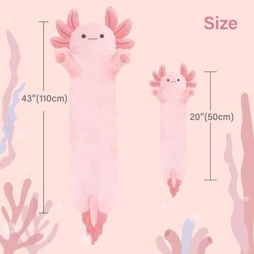 Axolotl Plush Pillow