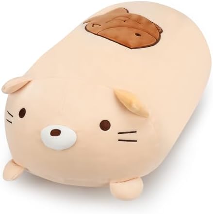 Giant Cute Kitten Plush Pillow Perfect Gift for Kids