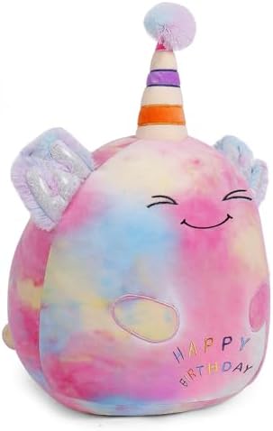Happy Birthday Axolotl Plush toy