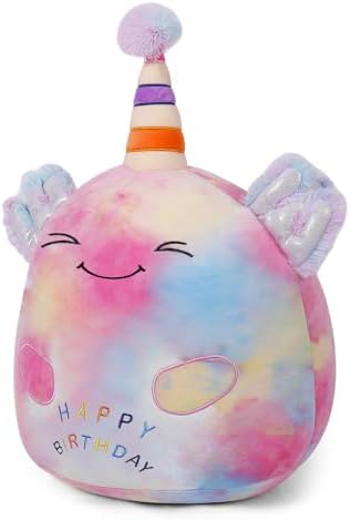 Happy Birthday Axolotl Plush toy
