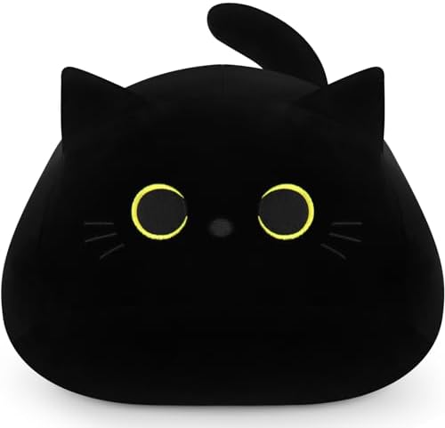 Auspicious Beginning - Gigantic Black Cat Plushie Kawaii Plush Family