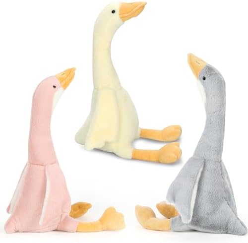 Swan Goose Stuffed Animal Set of 3