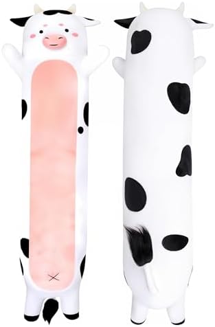 Cuddle Paws Cow Print Body Pillow