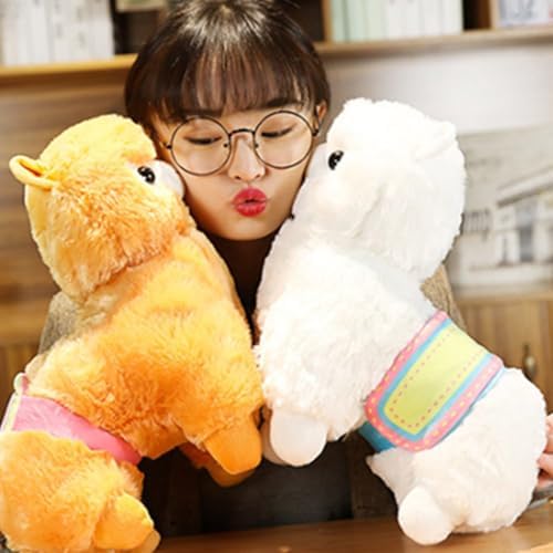 Stuffed Animal Plushie Alpaca Cartoon Design Soft Eco-Friendly Perfect Gift