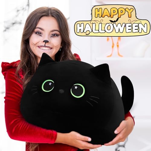 Giant Black Cat Plush Toy 19