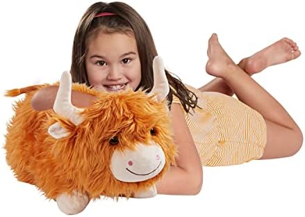 Pillow Pets 18 Highland Cow Stuffed Animal Plush Toy