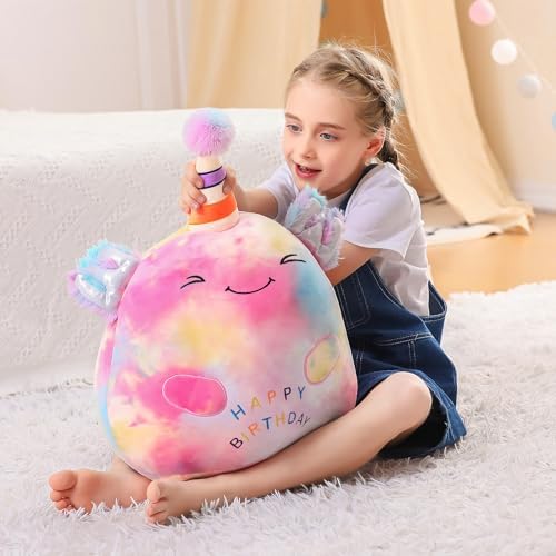 Happy Birthday Axolotl Plush toy