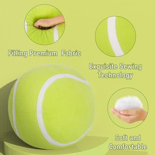 Perfect Tennis Ball Plush Toy for Kids