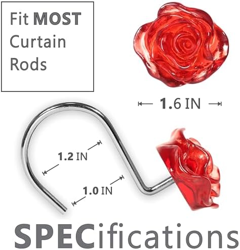 PopKozzi Red Rose Timeless Glittering Showers