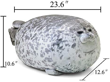 Chubby Blob Seal Plush Pillow