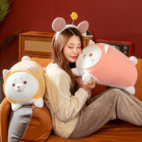 Kawaii Cat Plush Pillow for Kids