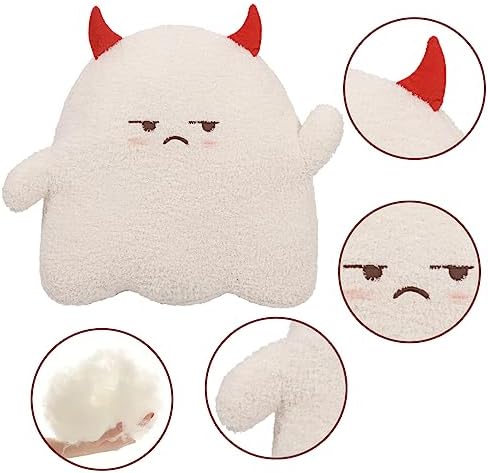 ARELUX Cute Ghost Plush Pillow