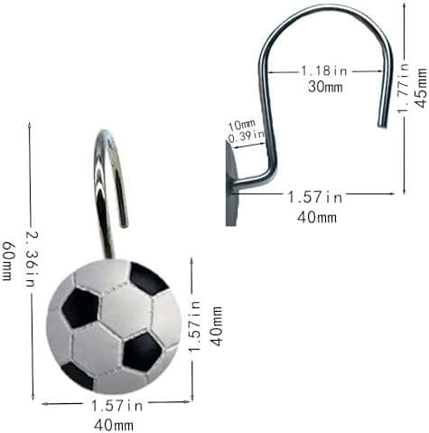 Stylish Soccer Ball Hanging Set