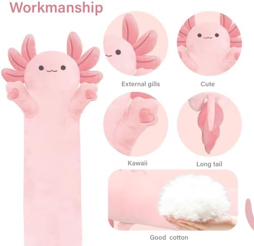Axolotl Plush Pillow