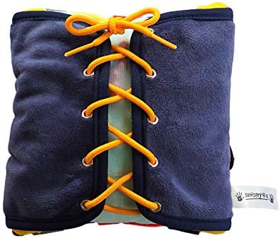 Vibrant Sensory Buckle Pillow for Kids