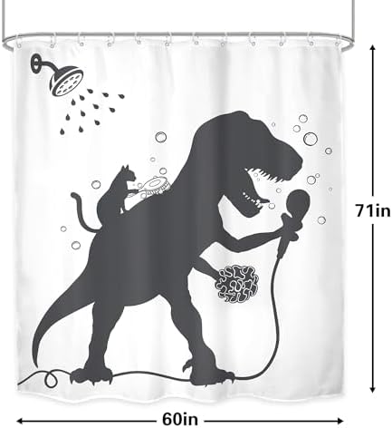 Funny Dinosaur Bath Time Removal