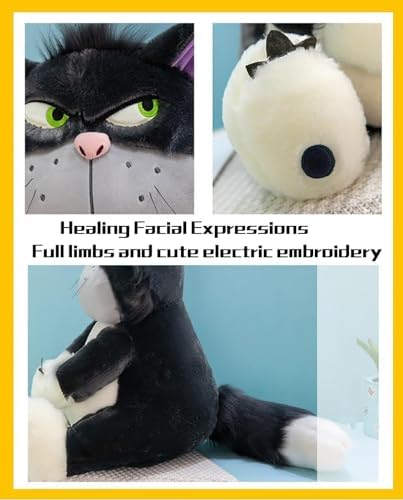 Cinderellas Cat Lucifer Plush - 236 Black Doll Royal Keepsake Gift