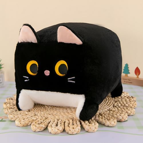JPORSHU 12 Cute Block Cat Plush Toy for Kids