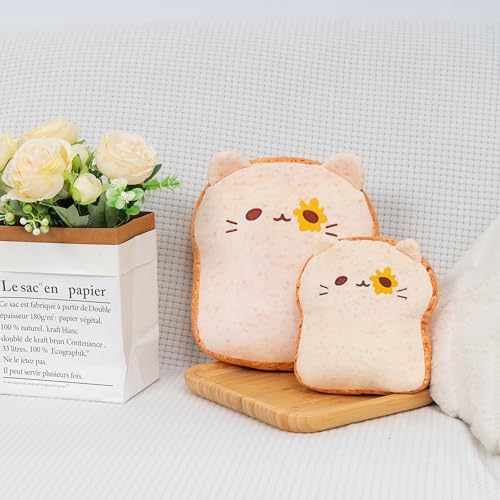Caaaat Toast Bread Pillow