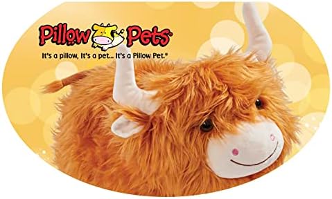 Pillow Pets 18 Highland Cow Stuffed Animal Plush Toy