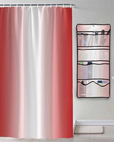 EZON-CH 36x72 waterproof shower curtain set Durable Breathable and Stylish