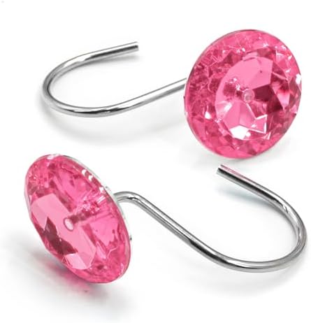 Gibelle Diamond shower curtain hooks