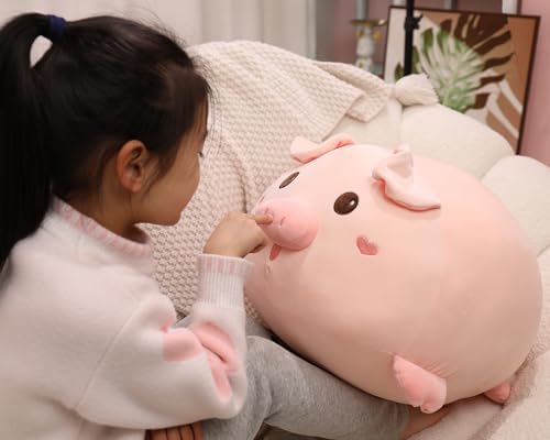 Adorable Super Soft 205 inch Plush Pig Pillow