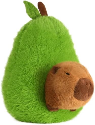 Avocado Capybara Plush Toy - Cavy Comfy Combination