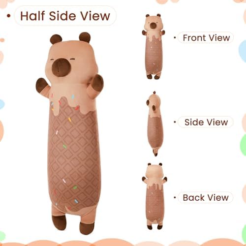 MINISO Long Capybara Plush Pillow