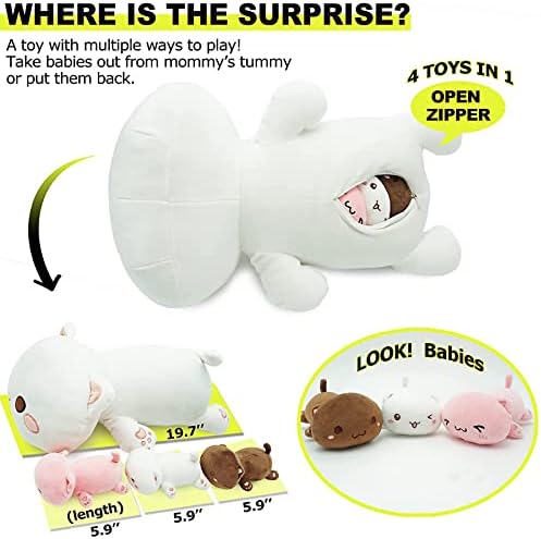 Onsoyours Cat Plush Mommy 197 In 4 Piece Set