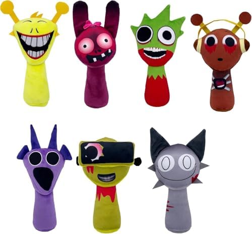 Sprunki Plush Toy Inspired by Game Characters