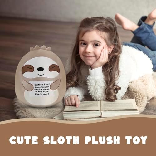Sloth Plush Toy for Emotional Support and Comfort