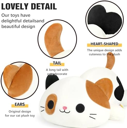 Blink Bask and Cozzy The Onsoyours Calico Cat Plush
