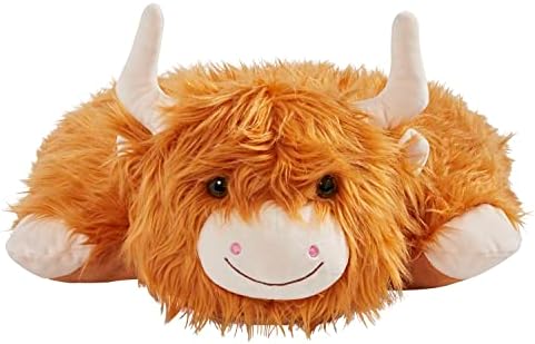 Pillow Pets 18 Highland Cow Stuffed Animal Plush Toy