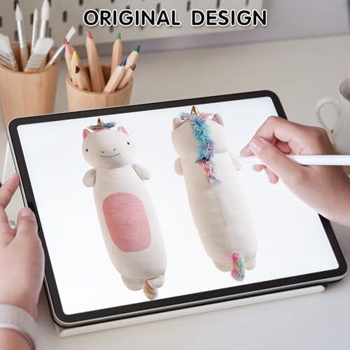 Perfect for Kids Rainbow Unicorn Plush Body Pillow