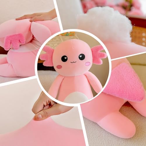 Somao Long Axolotl Plush Pillow Green