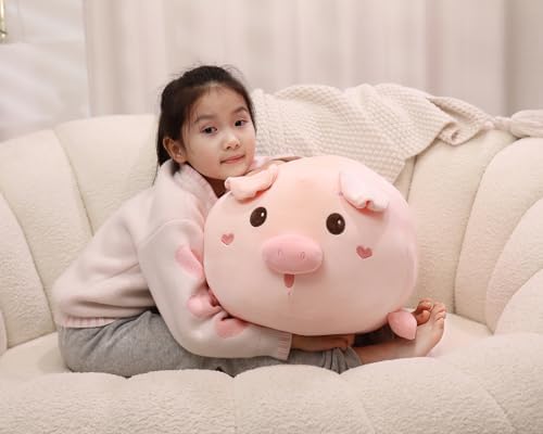 Adorable Super Soft 205 inch Plush Pig Pillow