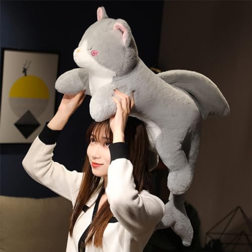Hofun4U Cat Plush Pillow with Shark Tail - Super Cute