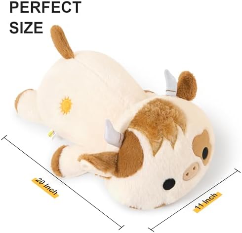 Onsoyours Weighted Highland Cow Plush
