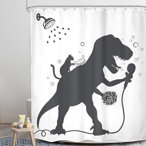 Funny Dinosaur Bath Time Removal