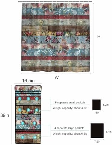 Waterproof Stylish Functional TocaHome rain-protected shower curtain sets