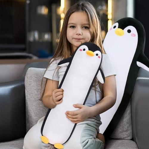 Sprinqdawin Long Penguin Plush Pillow