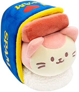 Anirollz Stuffed Animal Plush Toy - 6 Kittyroll with SPAM Musubi Blanket
