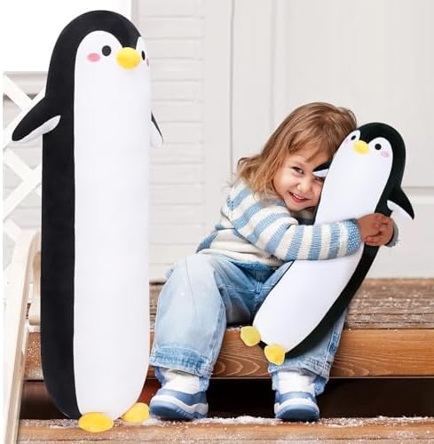 Sprinqdawin Long Penguin Plush Pillow